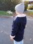 Preview: Kinder Outdoor-Hoodie/Jacke mit Teddyfutter