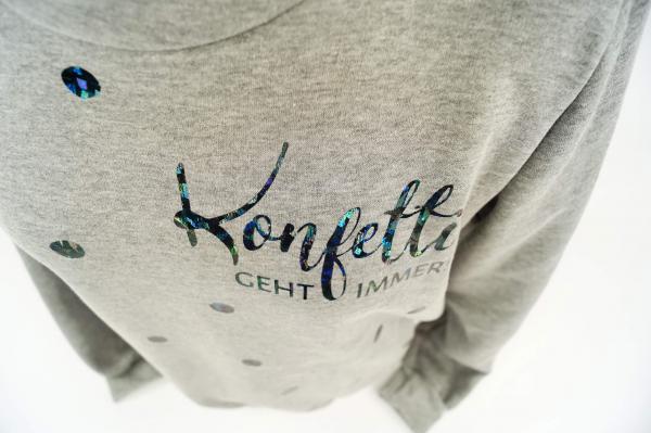 Sweat Pullover  'Konfetti Glitzer'