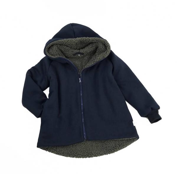 Kinder Sweatjacke mit Teddyfutter