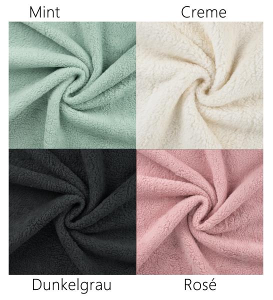 Kinder Sweatjacke mit Teddyfutter