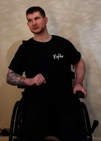 Erwachsenen Tshirt Fighter