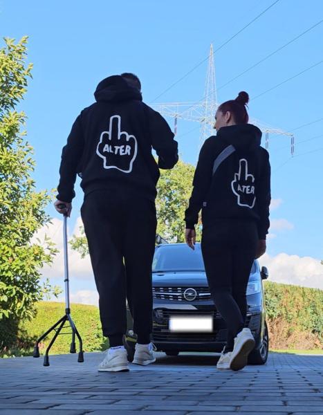 Hoodie Herren 'Alter' Backside