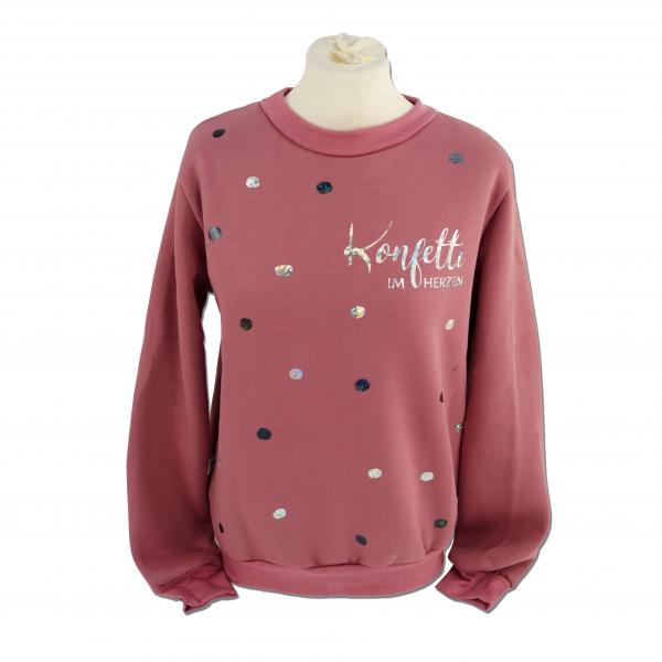 Sweat Pullover  'Konfetti Glitzer'