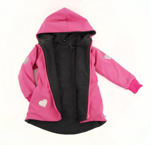 Kinder Softshelljacke mit Polarfleece