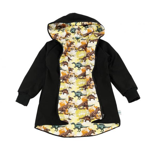 Kinder Softshelljacke mit Baumwolljersey