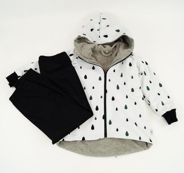 Kinder Softshelljacke mit Polarfleece