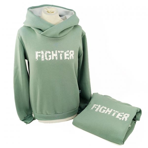 Hoodie Herren 'Fighter gross'