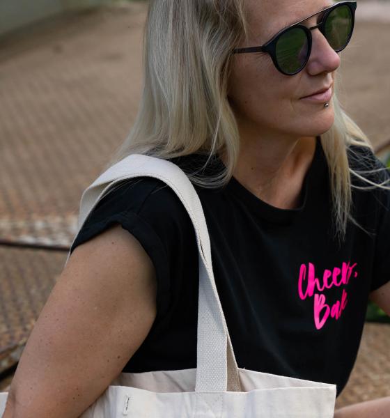 Tshirt Damen 'Cheers, Babe'