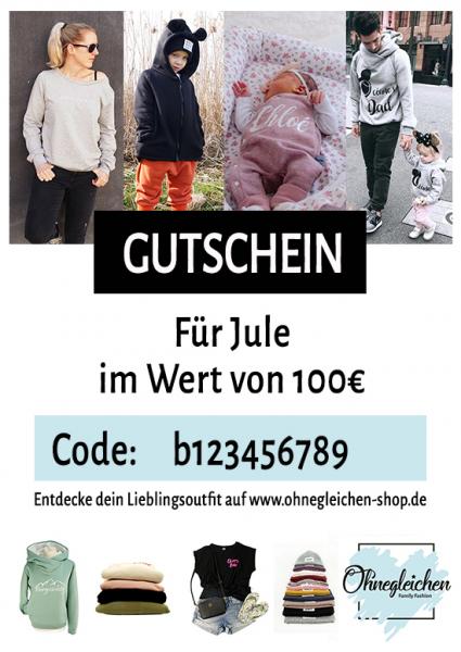 Gutschein - Personalisiert