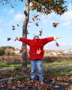Kinder Outdoor-Hoodie/Jacke mit Teddyfutter